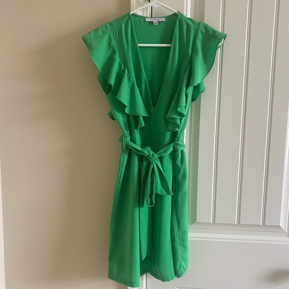 FAVLUX Green Dress 🍏